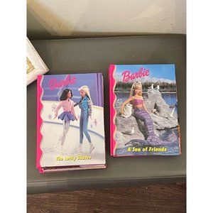 12 BARBIE Hardcover Books Bundle-Groiler 1998